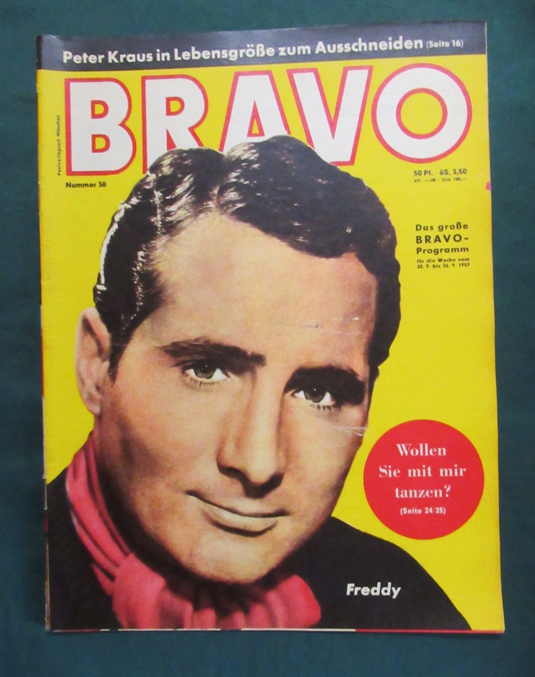 Zeitschriften & Magazine: BRAVO Jugendzeitschrift Nr. 38, Sept. 1959 – Gebraucht aus hedingen von kurattli01