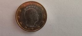 Pièce 1 Euro  Monaco 2020  TBE