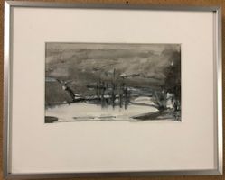 winterliche Landschaft von Josef Zimmermann     (ID H250)