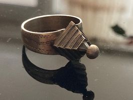 Bague vintage argent