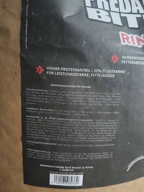 Mangimi: Hundefutter – Usato da St. Gallen venduto da jes_2xxb 1