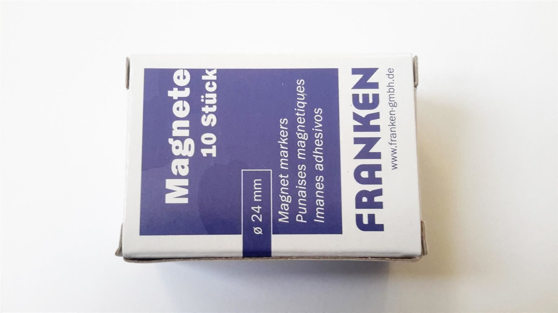 Calamite: Magnete 10 Stück, 24 mm, grün – Nuovo e nell'imballaggio originale da St. Gallen venduto da cointec 4