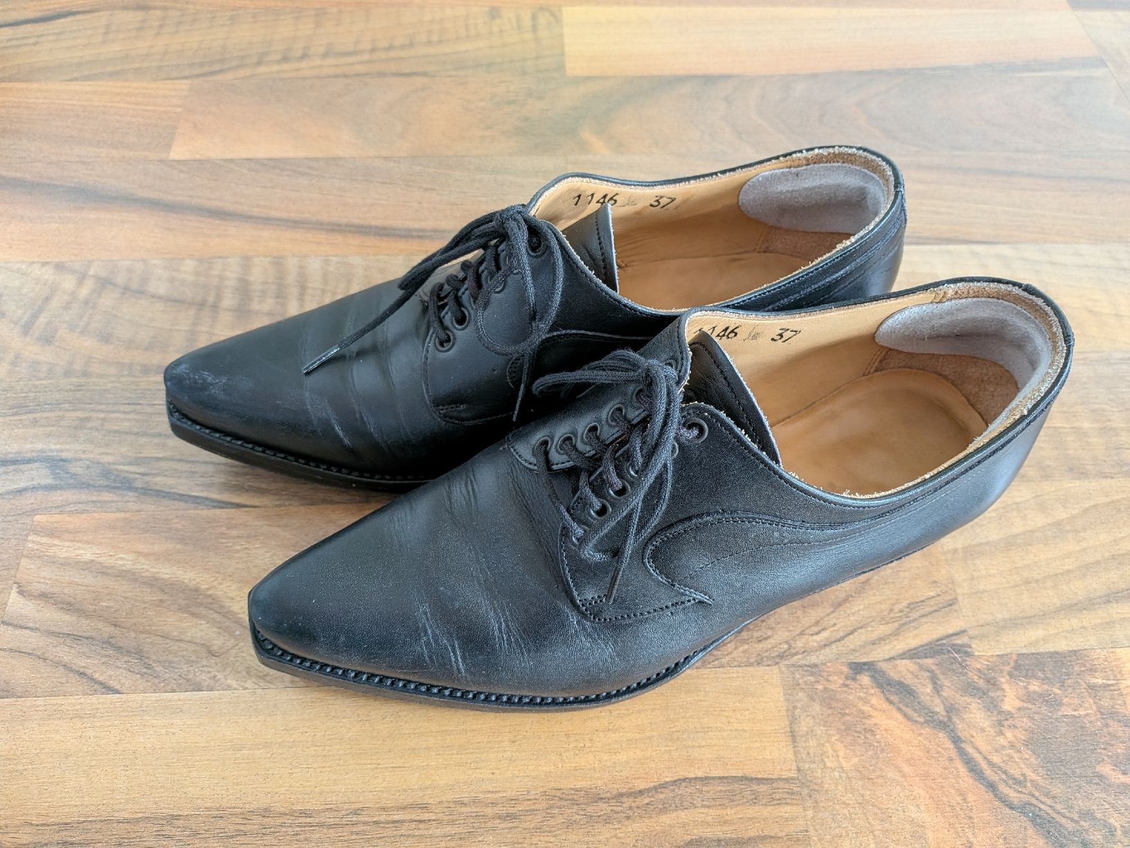 Scarpe da donna: Damen Stiefeletten Mora, Leder,  Gr.37/38 – Usato da Berneck venduto da Schlings
