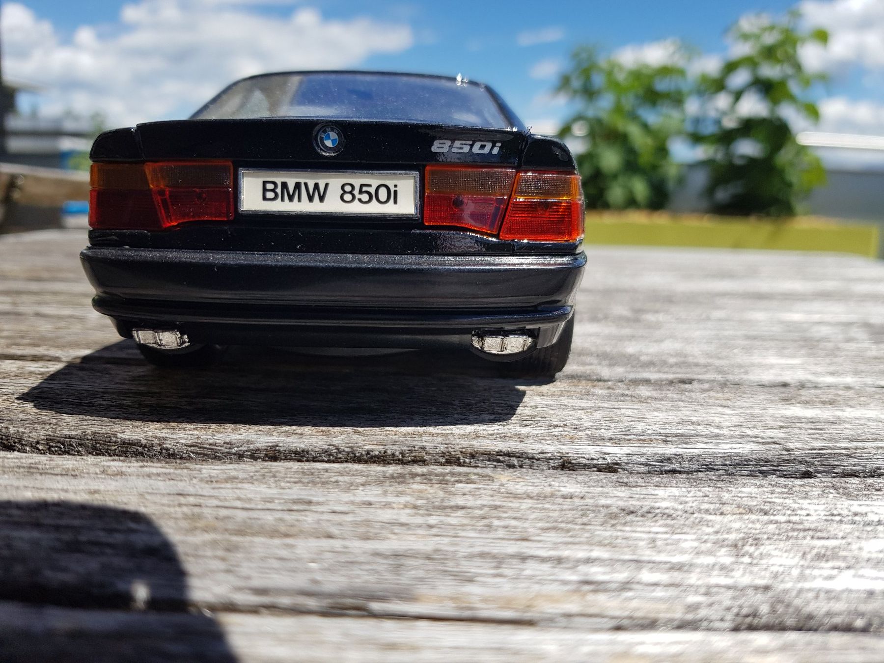 BMW Modellini d'auto: BMW 850i  Modellauto schwarz – Usato da Jona venduto da dampfnuggi 3