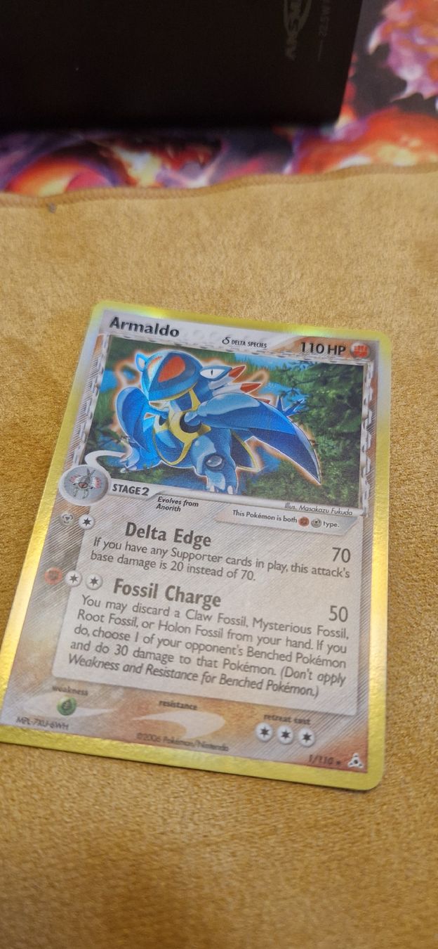 Pokémon Carte collezionabili: Armaldo 1/130 Holon Phantoms – Nuovo (secondo la descrizione) da Wettingen venduto da Pie1580 1