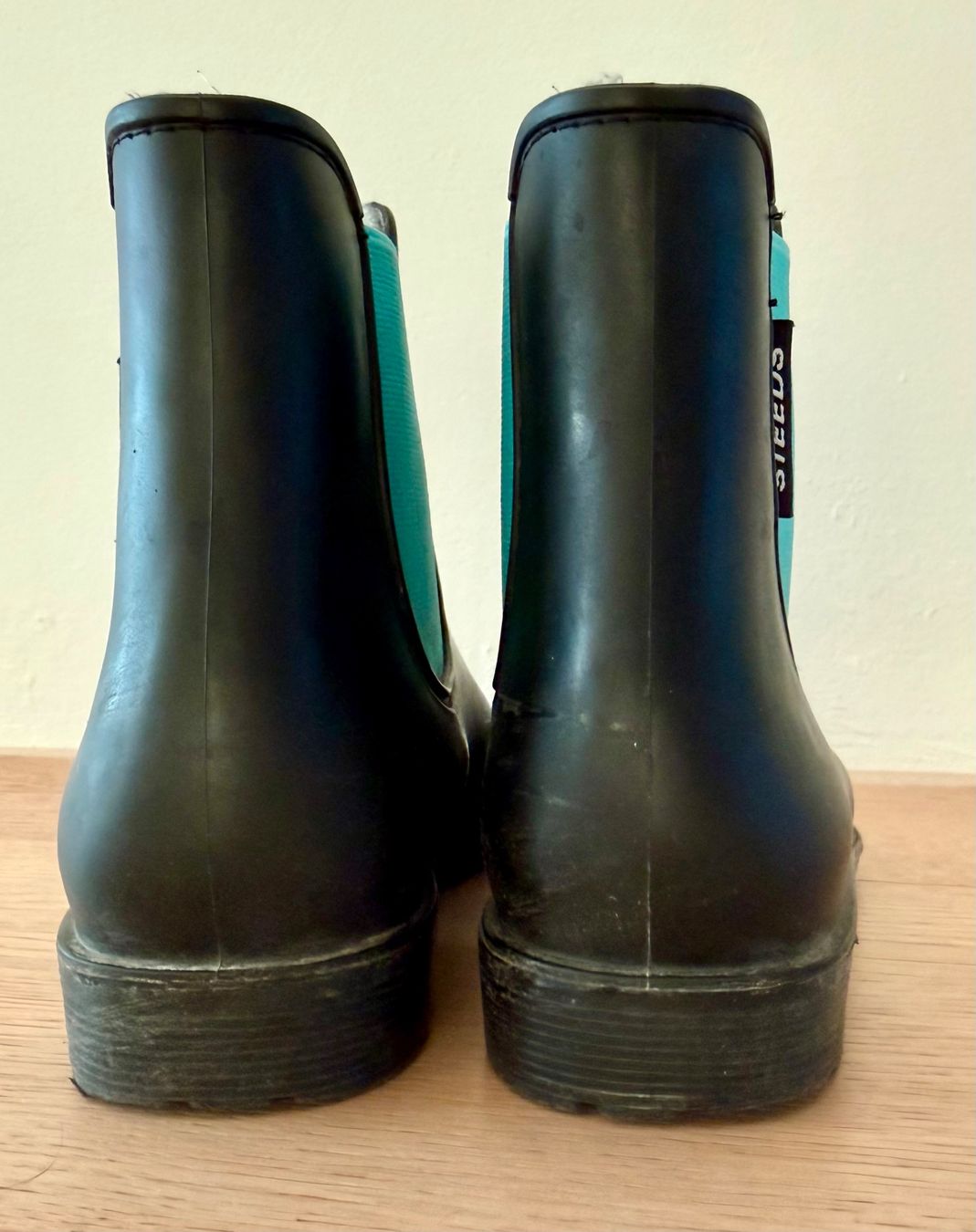 Scarpe per ragazzi: Reitstiefelette Steeds Grösse 37 schwarz mit Türkis – Usato da Cham venduto da Contuc 2