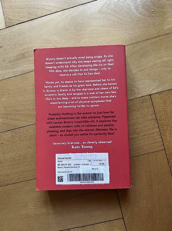 Libri: Book "Probably nothing", Laura Bravo – Usato da Zürich venduto da nic_l9gv 2