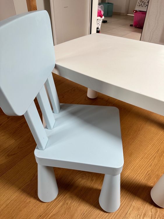 Ikea mammut, set kindertisch und ein stuhl Kaufen auf Ricardo