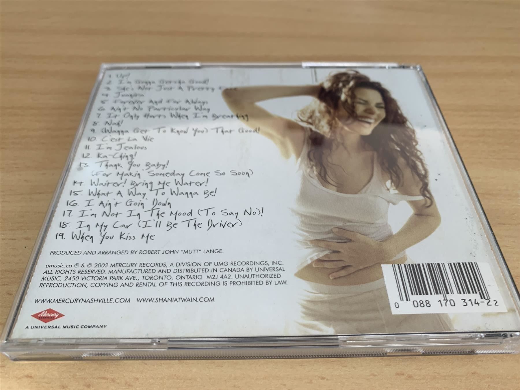 CDs: Shania Twain – Up! - 2 CD – Gebraucht aus Rikon im Tösstal von Alpenmutz 1