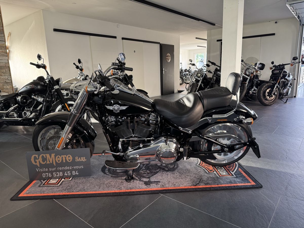 Harley-Davidson Chopper: Harley Davidson Fat Boy 114 Softail LEASING POSSIBLE – Usato da Echallens venduto da HD90 6