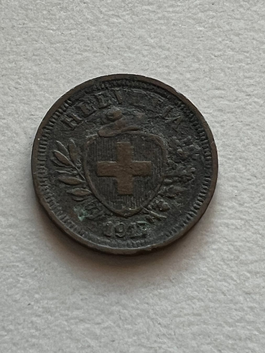 Toutes les monnaies: 1 Rp. 1917 – D'occasion à Schötz par Odpa
