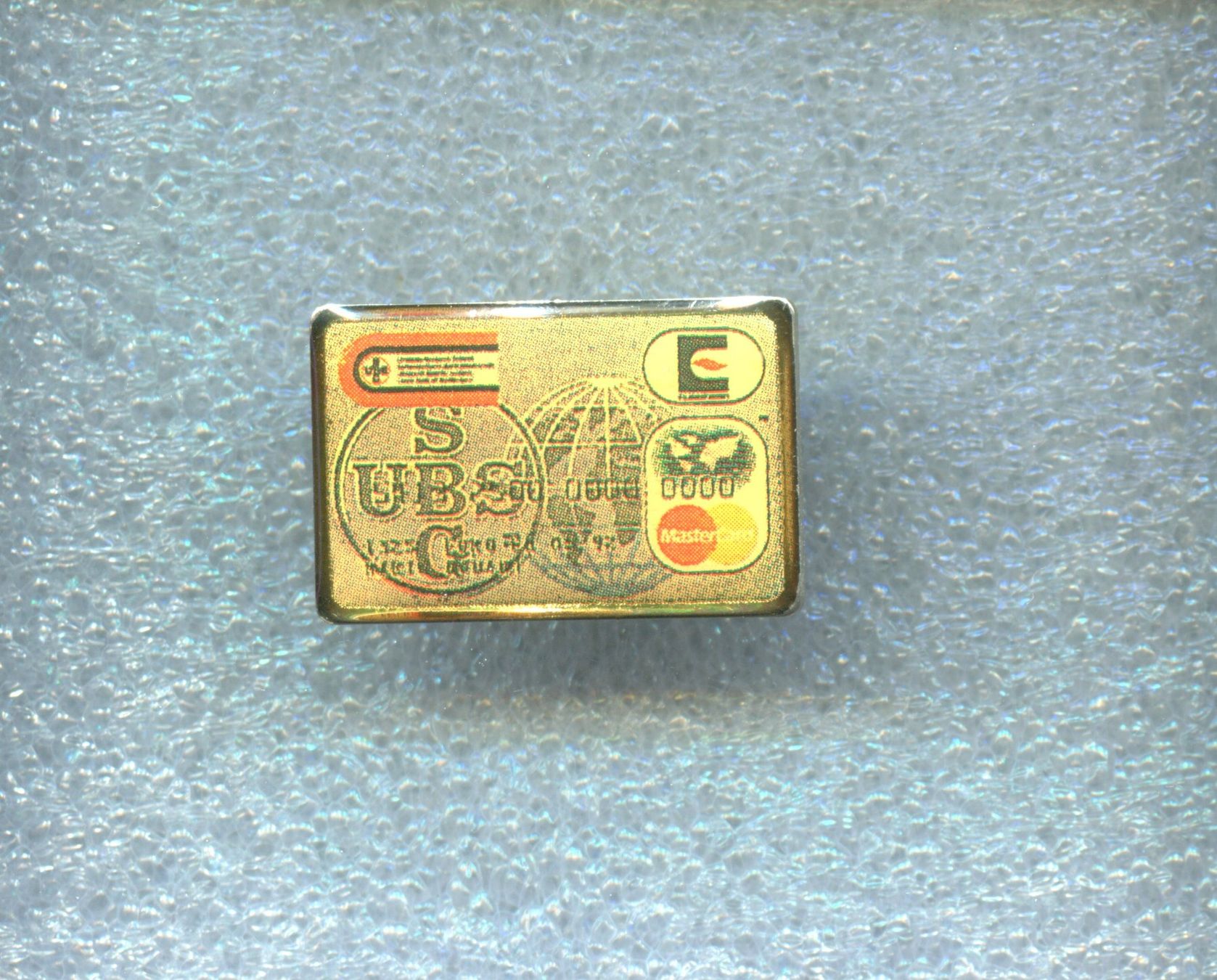 Placchette & Badge: UBS Bank  EC MasterCard – Usato da Winterthur venduto da Sammleroase