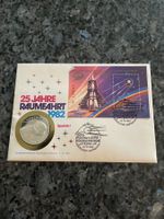 Numisbrief 25 Jahre Raumfahrt 1982 Silber 999
