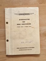 MOWAG Einsatzfourgons Betriebsanleitung P19381-19522 1974