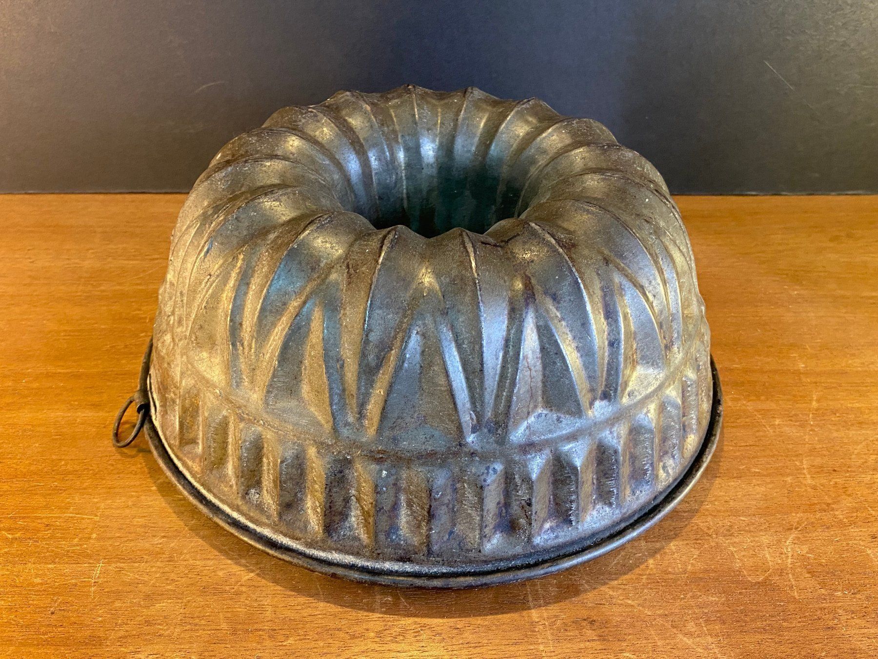 Teglie da forno: Antike Kuchenform Backform aus Kupfer – Usato da Schaffhausen venduto da vintageville 5