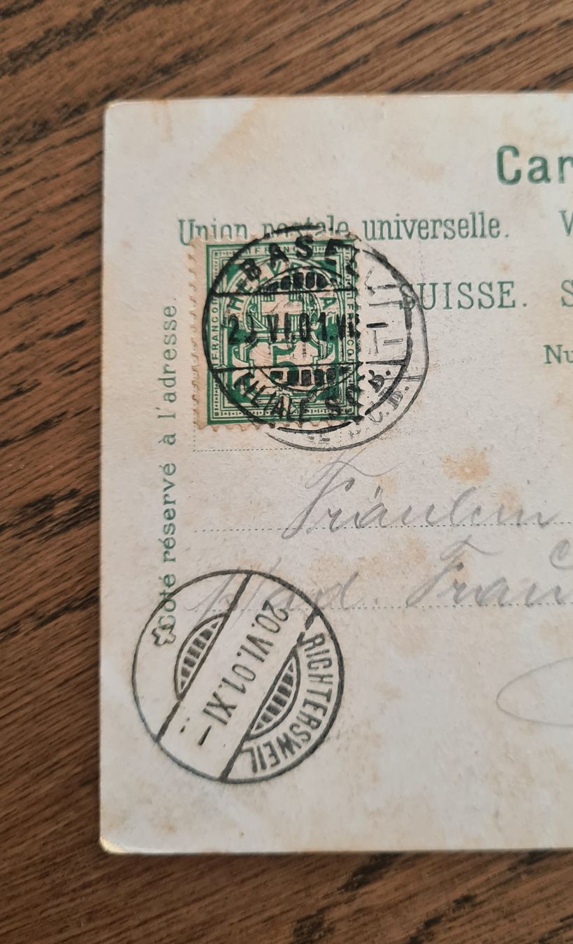 Cartes postales: Gruss aus Basel, Spalenthor 1901 – D'occasion à Ebikon par Donar50 2