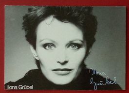 Ilona Grübel Autogramm signiert Fotopostkarte 10x15cm