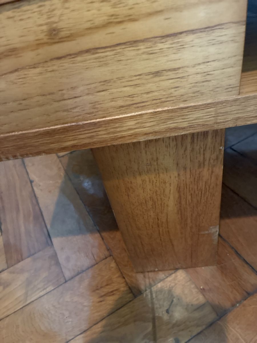 Tables: Couchtisch, Holz,Schieferplatte – D'occasion à Dagmersellen par casatualiq 3