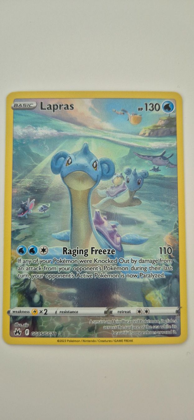 Pokémon Sammelbilder & Trading cards: Carte Pokemon Lapras – Neu (gemäss Beschreibung) aus Lausanne von malimar3
