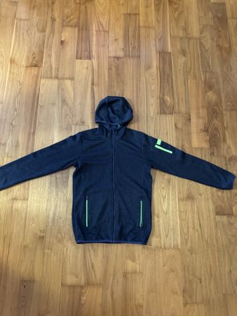 CMP Strickfleecejacke mit Kapuze – Grösse 164 – Dunkelblau
