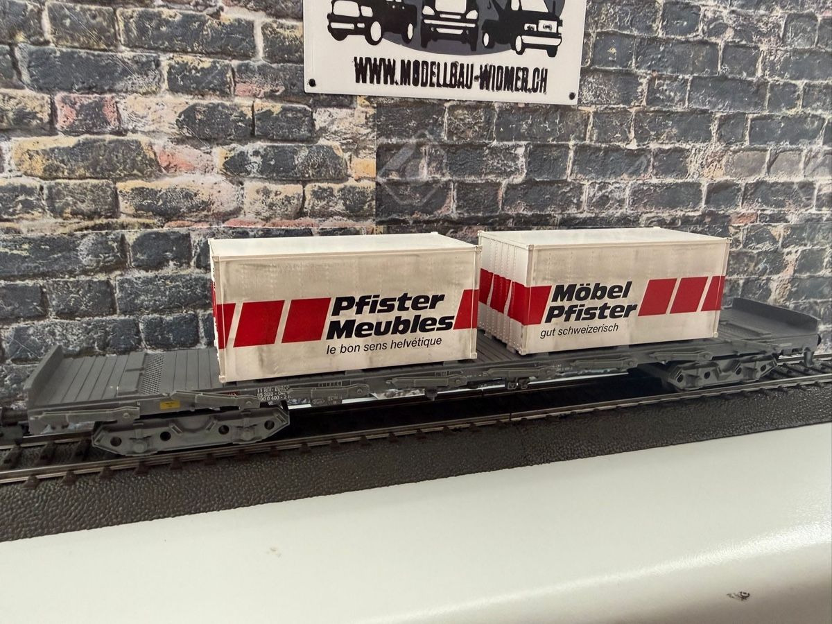 Märklin Modelleisenbahnen: Märklin H0 4668, Pfister Möbelwagen – Gebraucht aus Altdorf UR von modellbau-widmer 4