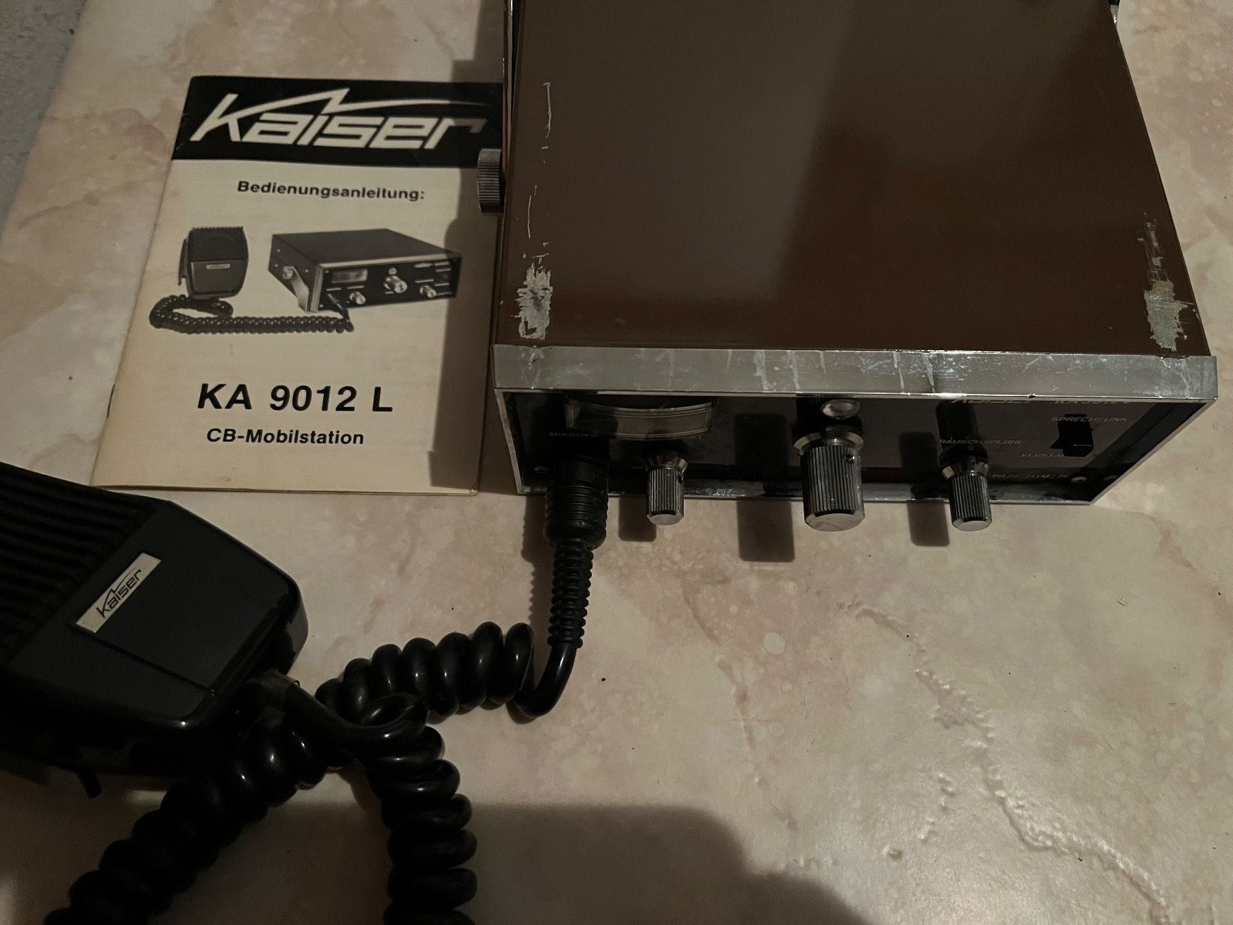 Radiocomunicazione: CB Funkgerät Kaiser Typ KA 9012 L – Usato da Neuenhof venduto da Himmel2 1