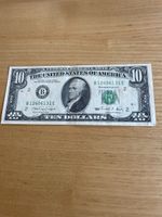 10 Dollar Note US Federal Reserve Note 