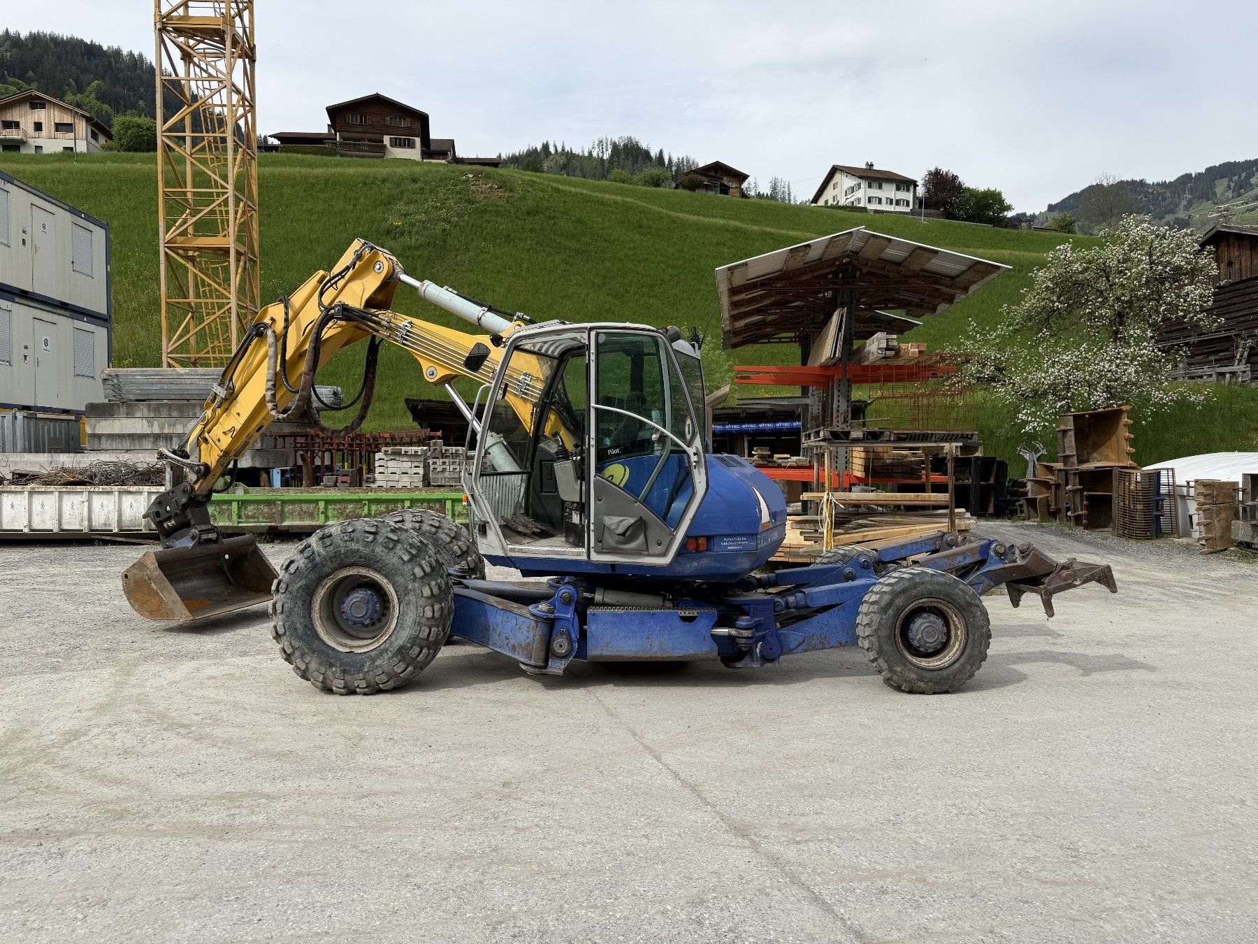 Kaiser Bagger: Schreitbagger Kaiser S2-3 Allrad – Gebraucht aus Jenaz von integrale13