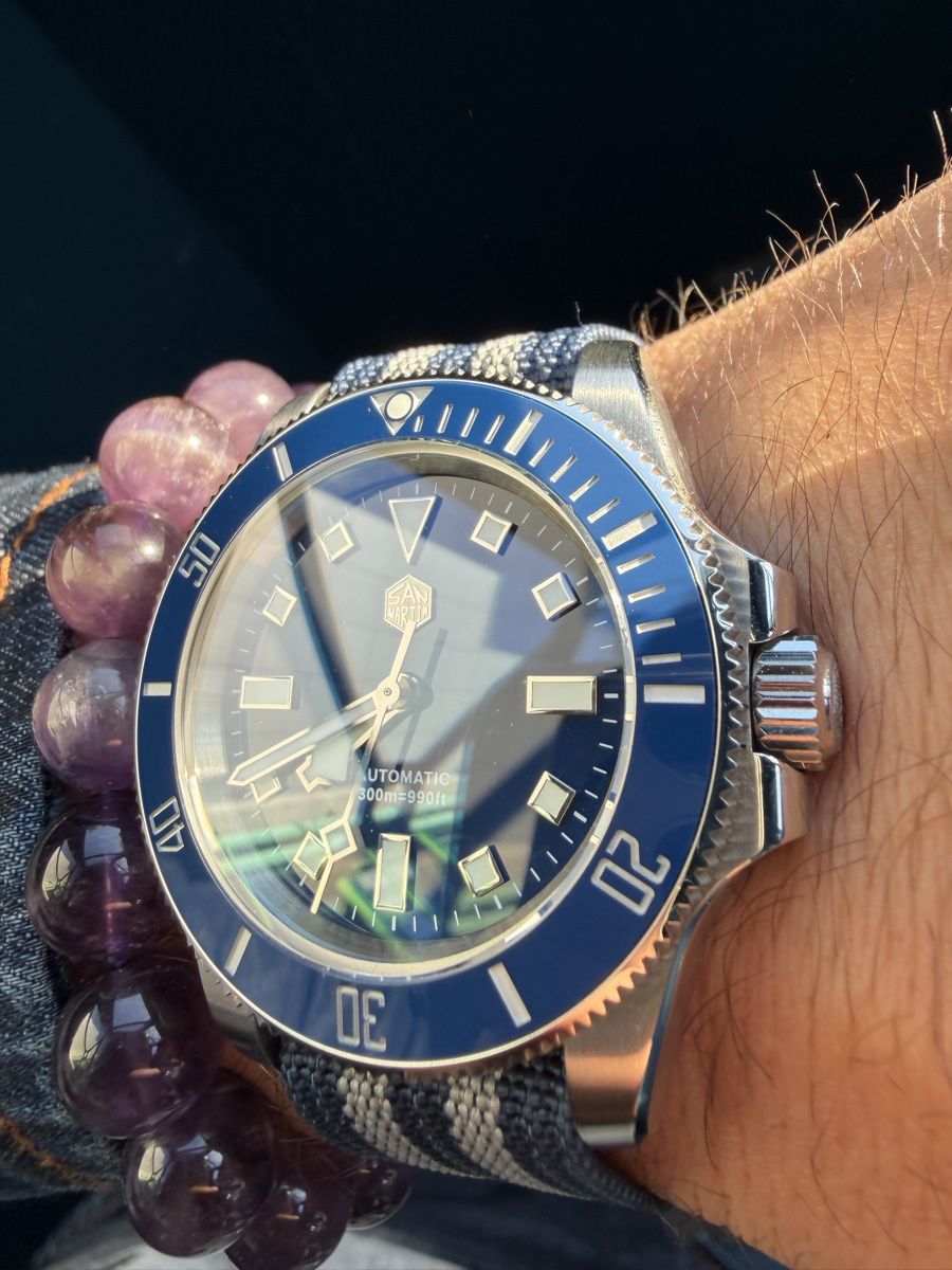 Uhren: San Martin Automatic Diver – Summer Blue – Gebraucht aus Reinach AG von Rousseau_J 1