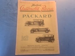 AUTOMOBIL-REVUE BERN 1923 BROCHURE VINTAGE COLLECTION
