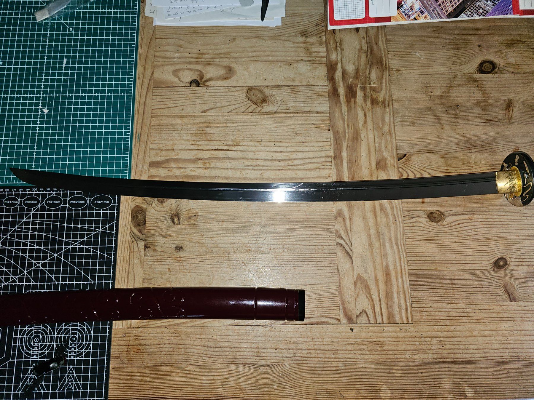 Art international: Hanbon forge - forged katana – Neuf (Voir description) à Sion par val_579n 4
