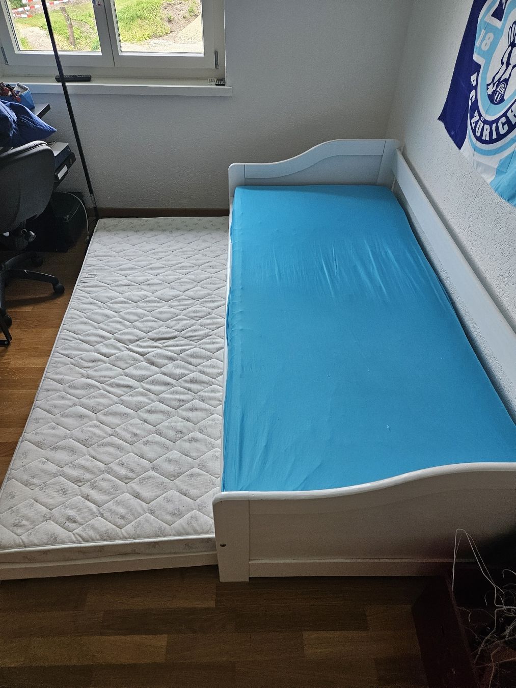Letti: Kinderbett mit Auszugsbett GRATIS – Usato da Bülach venduto da Ciampino 1