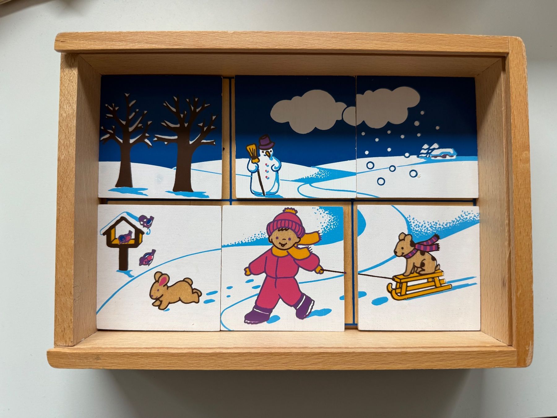 Puzzle: Jahreszeiten Holzpuzzle – Usato da Meilen venduto da oli_yp7q 6