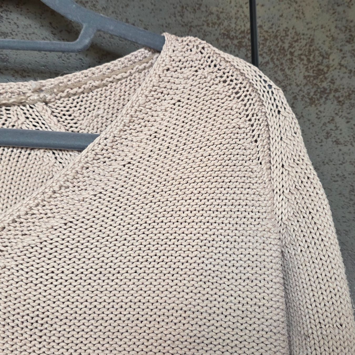 Nile Pulls & Sweat-shirts: 🐸 NILE STRICKPULLOVER S BEIGE ROLLSAUM PULLOVER BAUMWOLLE – D'occasion à Môtier (Vully) par Frogs 4