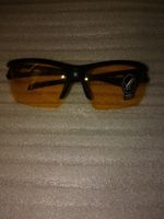 herren sonnenbrille,,,gelb und schwarz,,uv 400