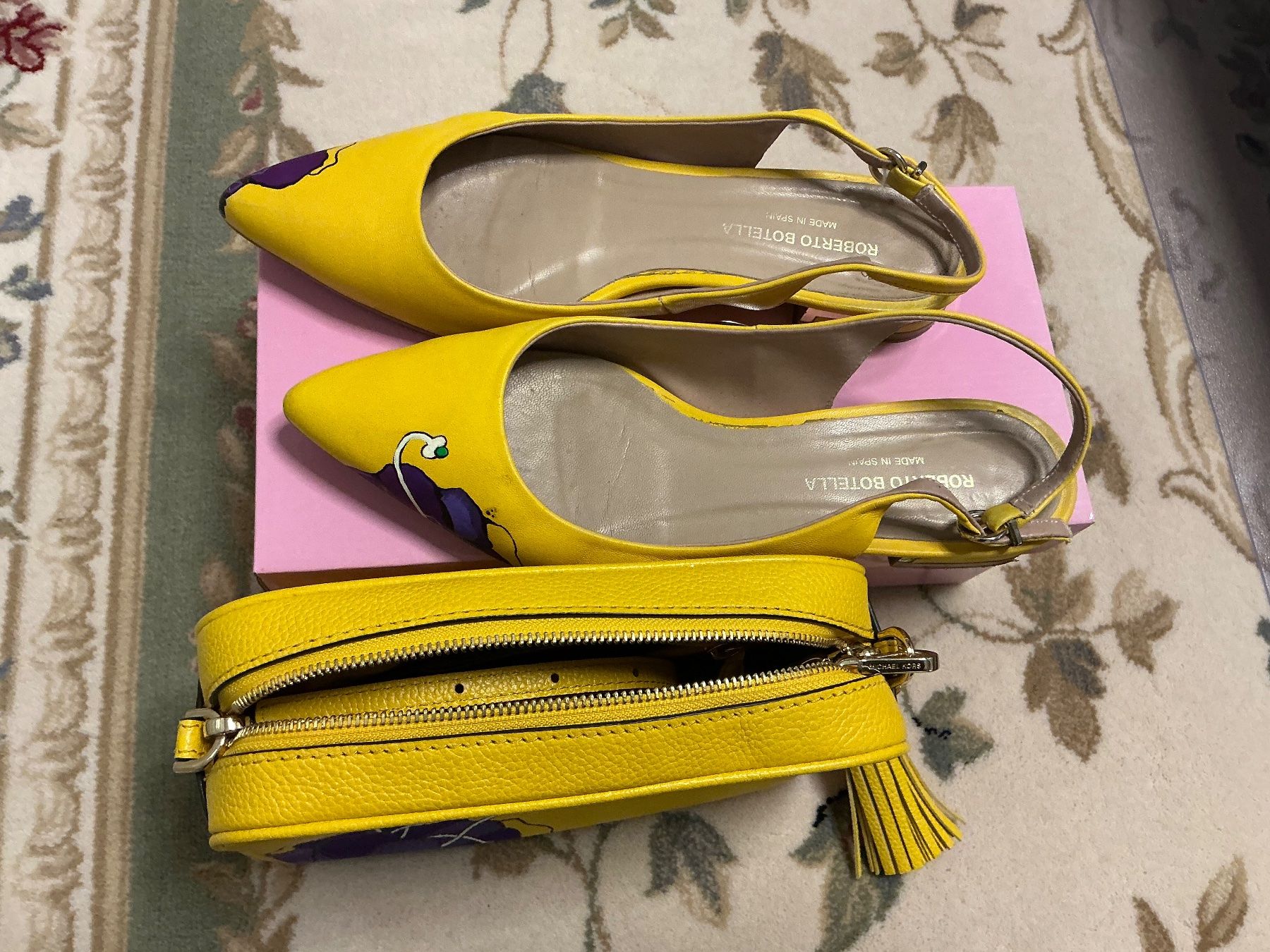Scarpe da donna: Roberto Botella Slingback Pumps Gr. 39 + Michael Kors Tasche – Usato da Sennhof venduto da Svetik100 1