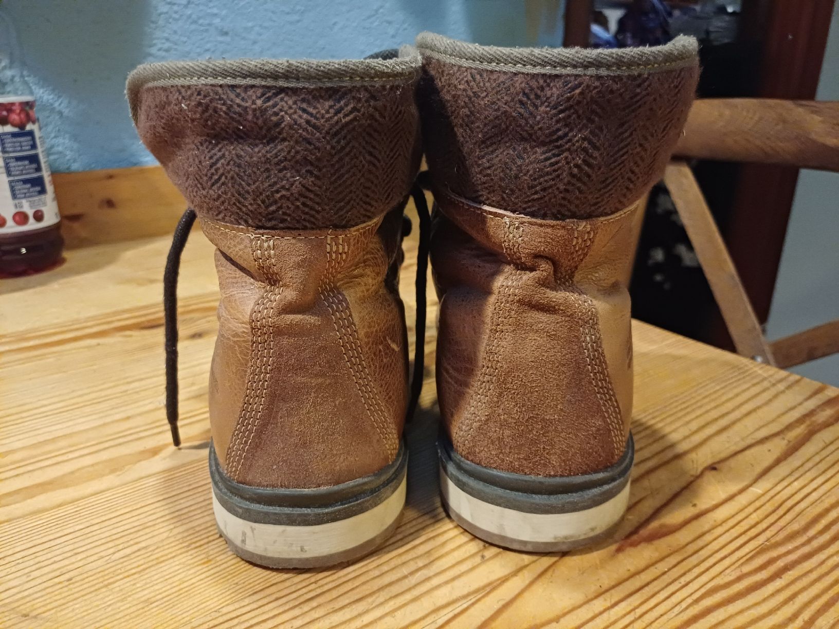 Scarpe da uomo: Bottines brunes cuir taille 43 occasion – Usato da Marin-Epagnier venduto da Babaa 2