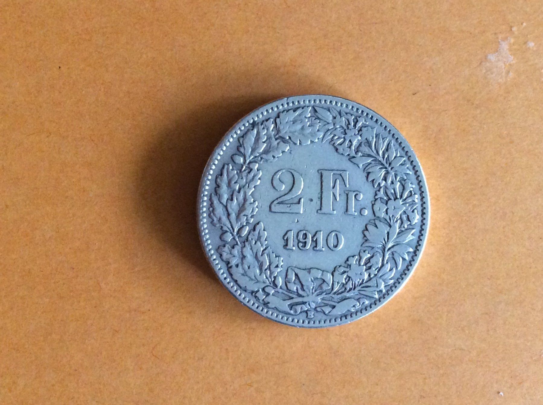Alle Münzen: 2 francs  1910  Jolie – Gebraucht aus Genève von pie_fh2d