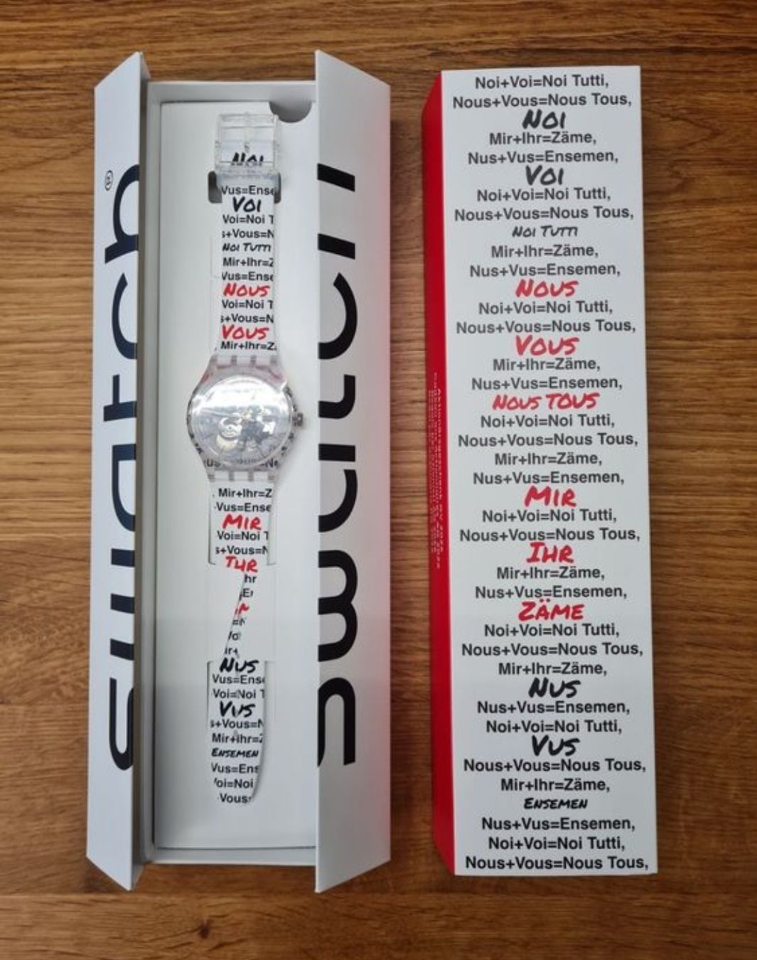 Swatch Orologi: Swatch Aktionärsuhr 2026 – Nuovo e nell'imballaggio originale da Selzach venduto da Blacky_105