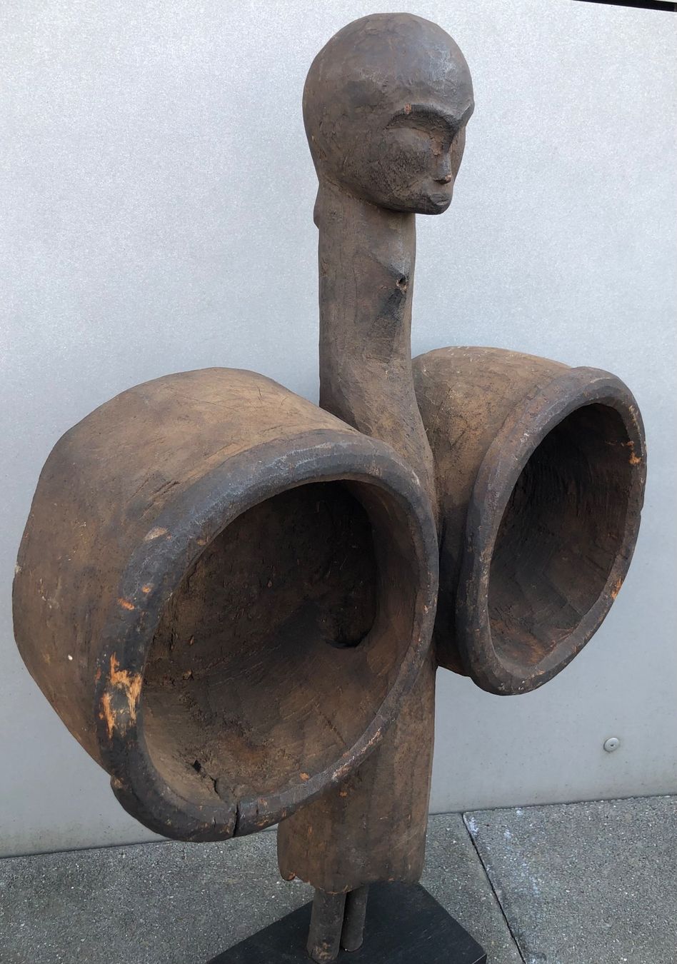Skulpturen & Statuen: XXL antike Art Skulptur Figur Fang Gabun Höhe 62 cm – Gebraucht aus Rüthi (Rheintal) von Kunsthaus777 6