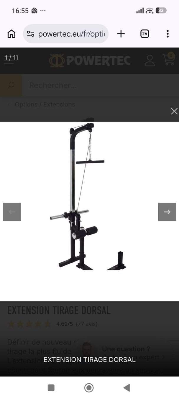 Powertec Hometrainer: Powertec levergym 2025 – Gebraucht aus Les Avanchets von ramajee 5