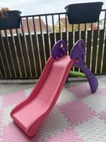 Kinderrutsche Kunststoff bunt gebrauchter Zustand