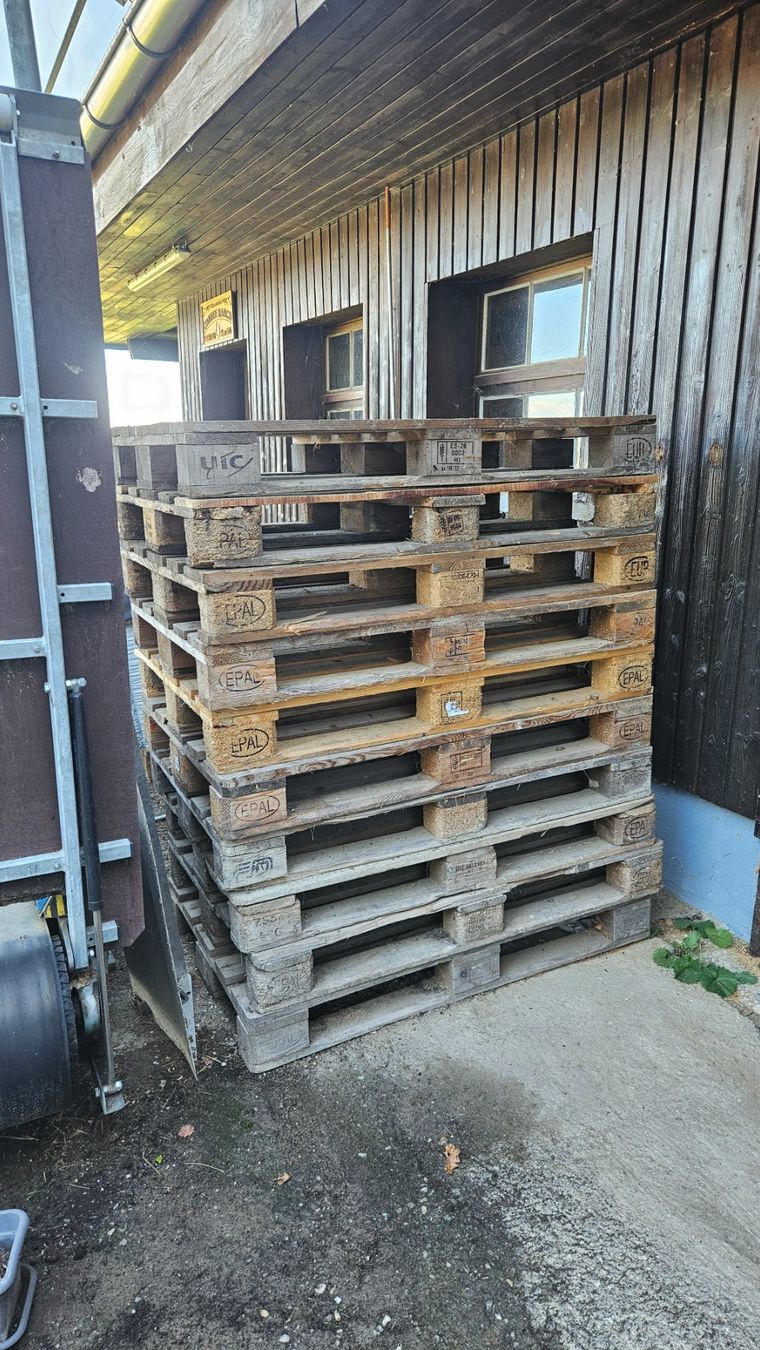 Paletten: 10 EUR Paletten – Gebraucht aus Gachnang von Brun