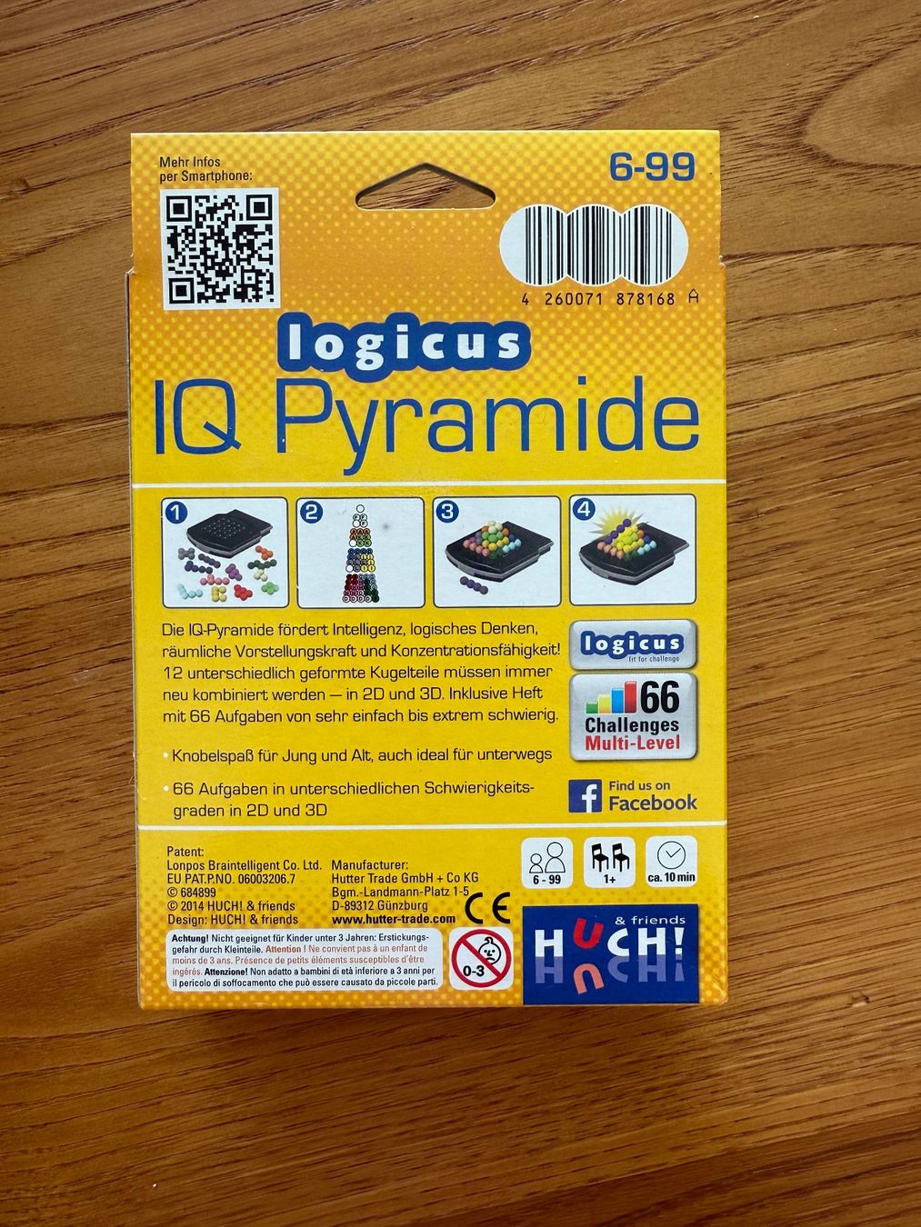 Spiele: IQ Pyramide – Gebraucht aus Sissach von laura.x4 1