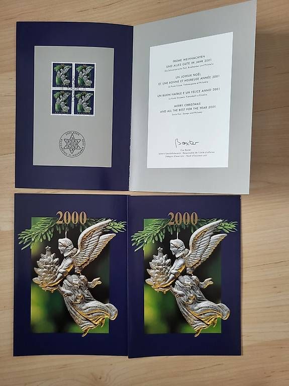 Alle Briefmarken: Weihnachtsmarke Schweizerische Post (1999-2006) – Neu und originalverpackt aus Muttenz von adr_ty6j 1
