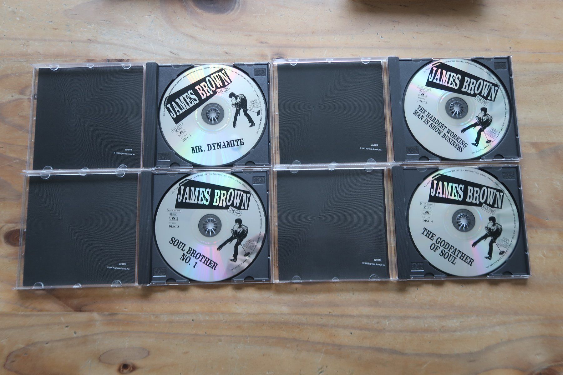 CDs: JAMES BROWN - STAR TIME - 4x CD BOXSET – Gebraucht aus Basel von Patiscat 7
