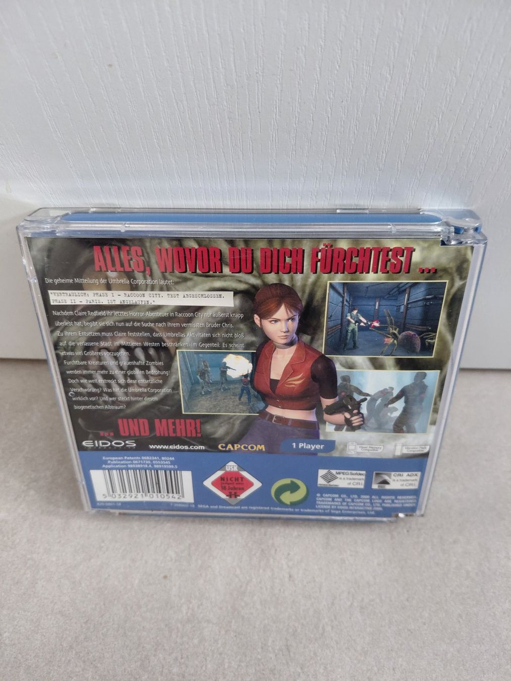 Giochi: Resident Evil Code: Veronica / Sega Dreamcast (PAL) – Usato da Uezwil venduto da -Retrogames- 1