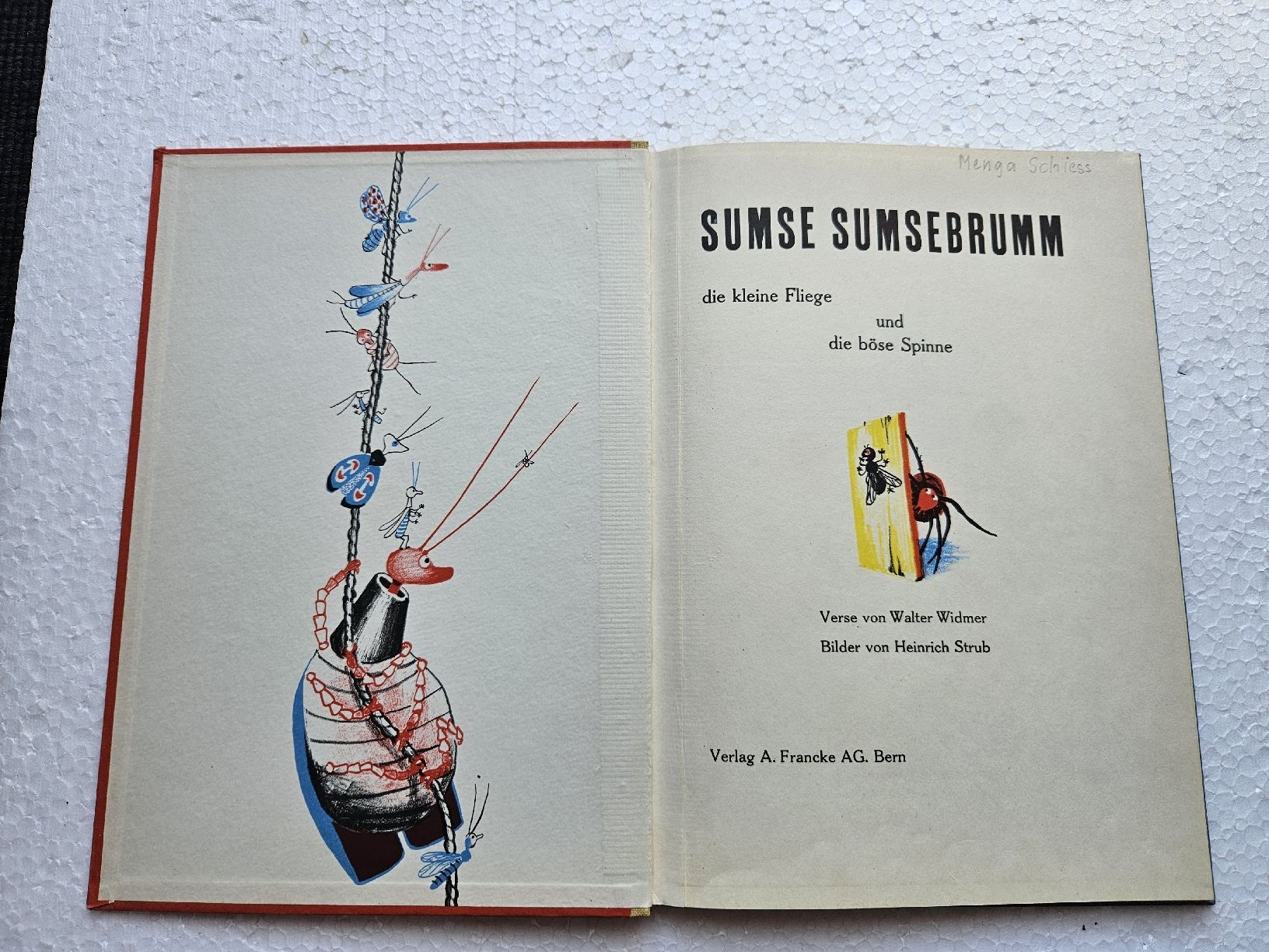 Libri: Sumse Sumsebrumm - A. Francke AG - antikes Buch – Usato da Haslen GL venduto da Sandra40 1