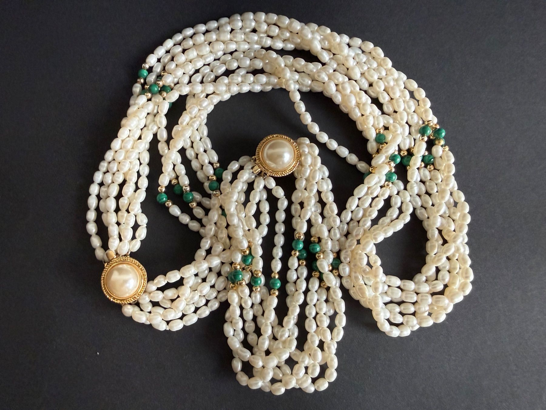 Catenine: Kette mit Armband echte Perlen – Usato da Spiegel b. Bern venduto da Rogger72 2