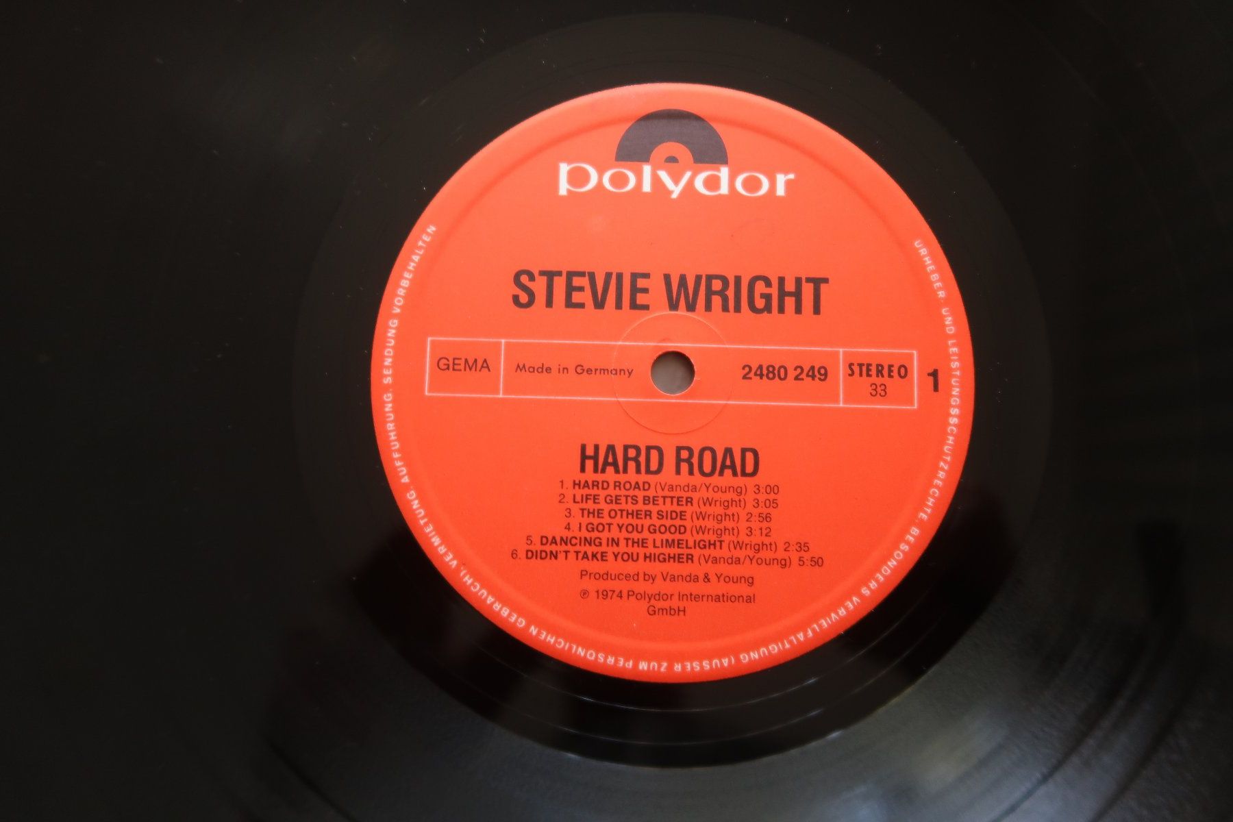 Dischi in vinile: STEVIE WRIGHT - HARD ROAD - EX- THE EASYBEATS - VINYL LP – Usato da Basel venduto da Patiscat 2